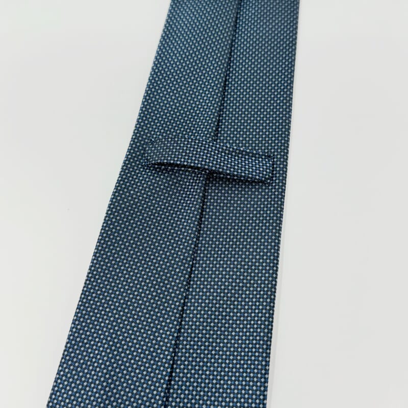 ジムトンプソンネクタイ（Jim Thompson necktie）-無地・紺