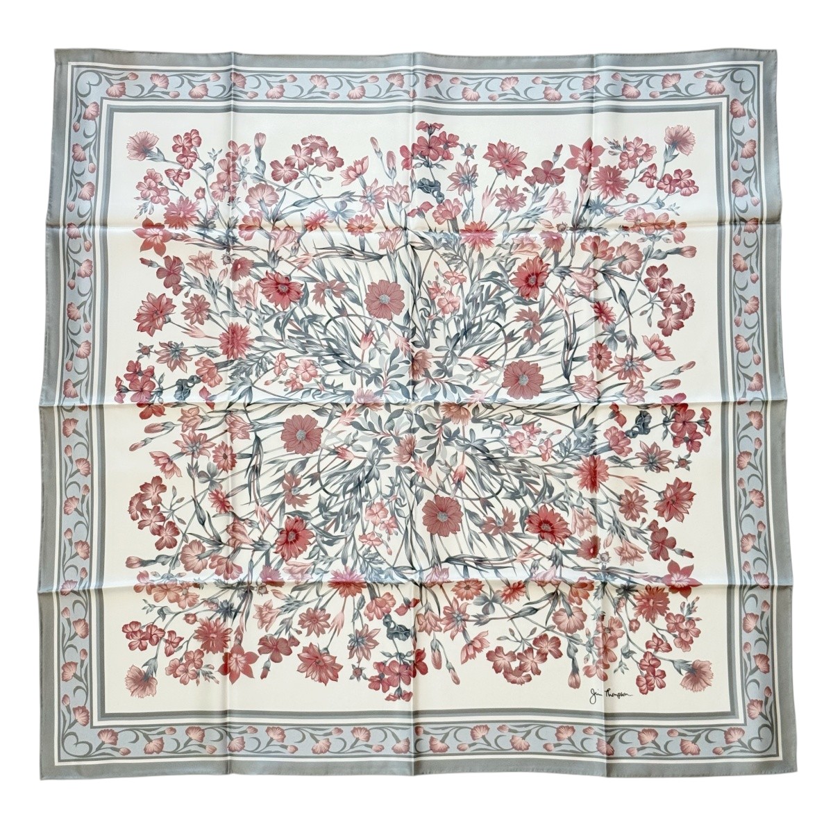 ジムトンプソンスカーフ(Jim Thompson scarf)-RWQAV_2000002601_FLORAL_LP
