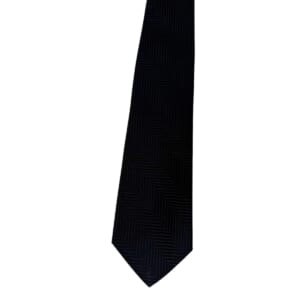 ジムトンプソンネクタイ（Jim Thompson necktie）-パターン柄｜ブラック・パープル