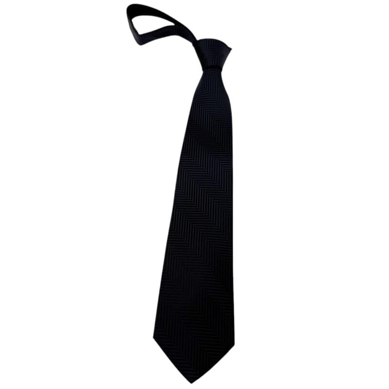 ジムトンプソンネクタイ（Jim Thompson necktie）-パターン柄｜ブラック・パープル
