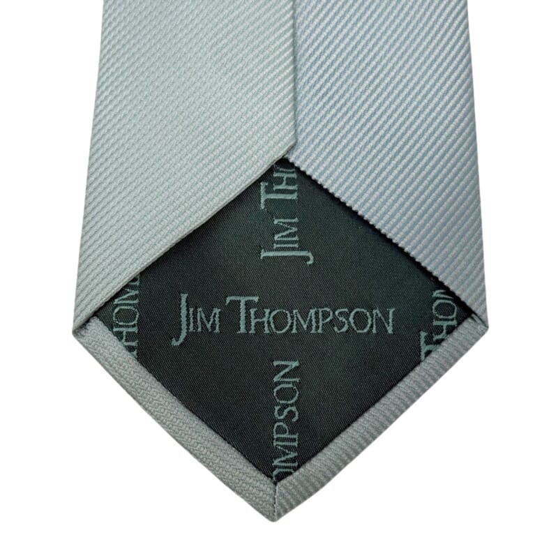 ジムトンプソンネクタイ（Jim Thompson necktie）-ストライプ柄｜ライトグリーン