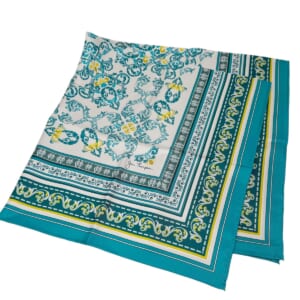 ジムトンプソンスカーフ（Jim Thompson scarf）-グリーン・黄色