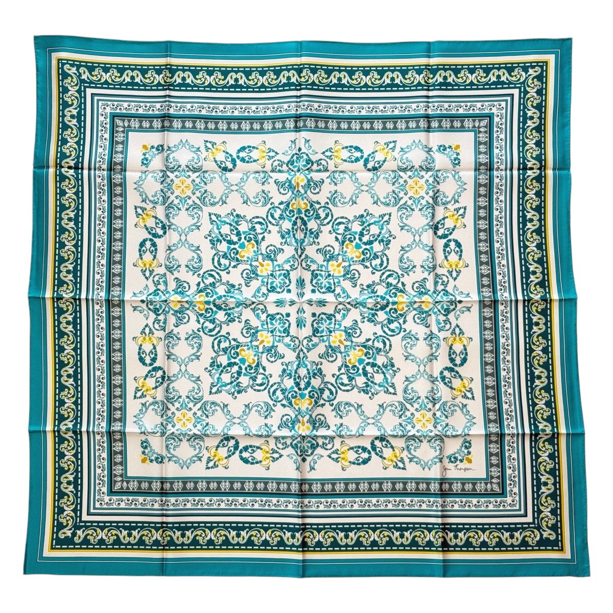 ジムトンプソンスカーフ(Jim Thompson scarf)-RWQAV_ANCIENT_GR