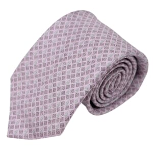 ジムトンプソンネクタイ（Jim Thompson necktie）-小紋柄｜薄紫
