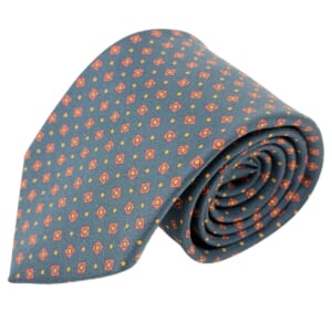 ジムトンプソンネクタイ（Jim Thompson necktie）-小紋柄｜濃紺