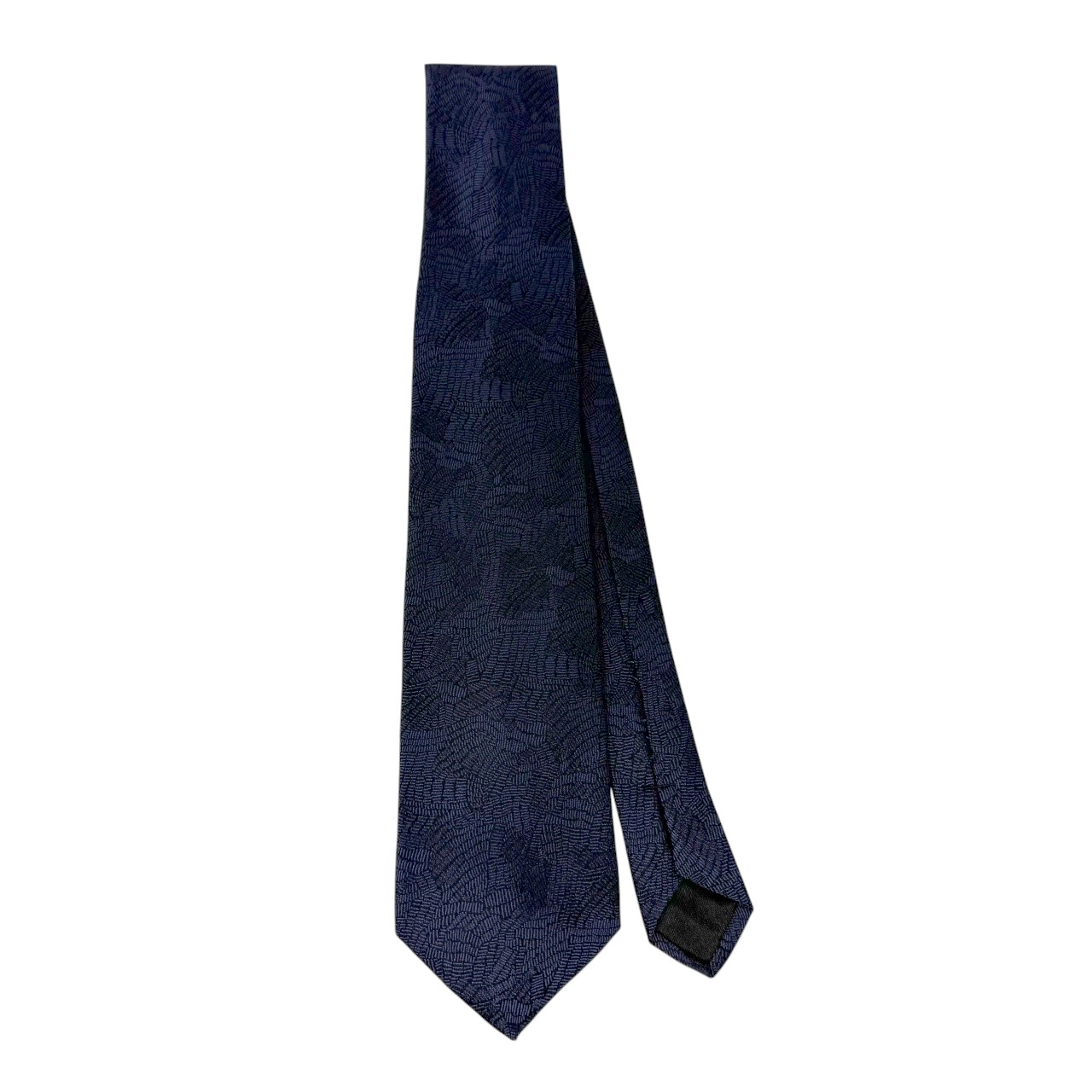 ジムトンプソンネクタイ(Jim Thompson necktie)-ジャガード|ダークネイビー