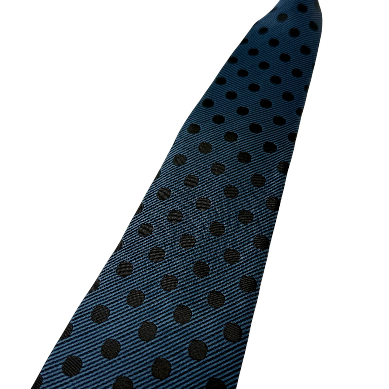 ジムトンプソンネクタイ(Jim Thompson necktie)-ドット|藍色・黒