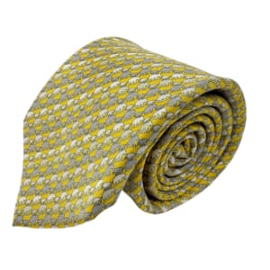 ジムトンプソンネクタイ(Jim Thompson necktie)象柄|イエロー