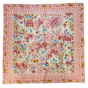 ジムトンプソンスカーフ(Jim Thompson scarf)-RWQAR_FLOWER_PINK