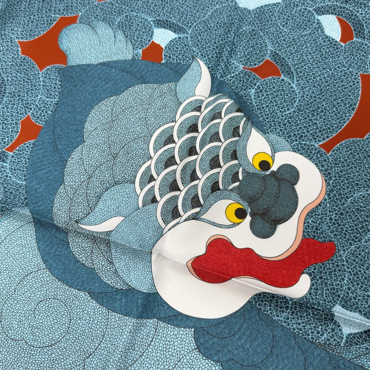 ジムトンプソンスカーフ(Jim Thompson scarf)-RWQAR_ST18014000A