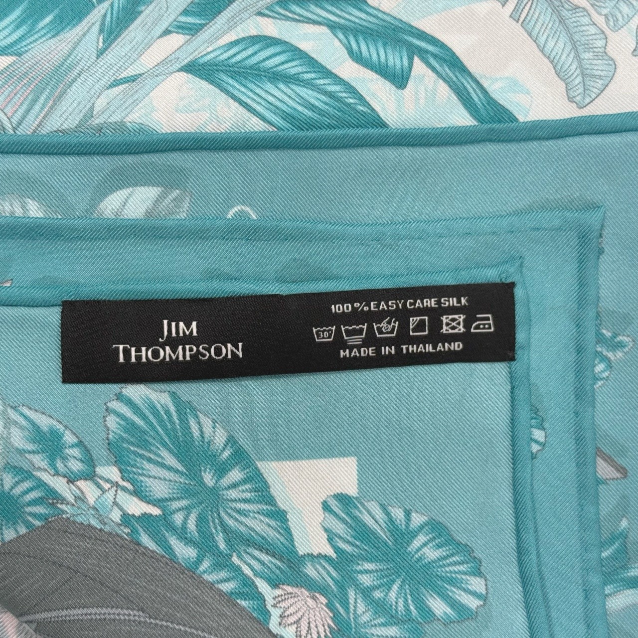 ジムトンプソンスカーフ(Jim Thompson scarf)-RWQAV_2000002601_DAMNOEN_FLOATING_GN