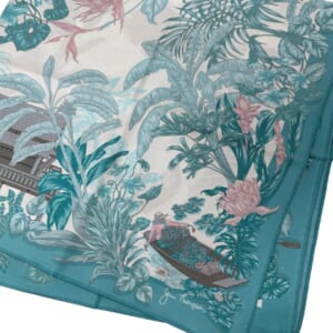 ジムトンプソンスカーフ(Jim Thompson scarf)-RWQAV_2000002601_DAMNOEN_FLOATING_GN