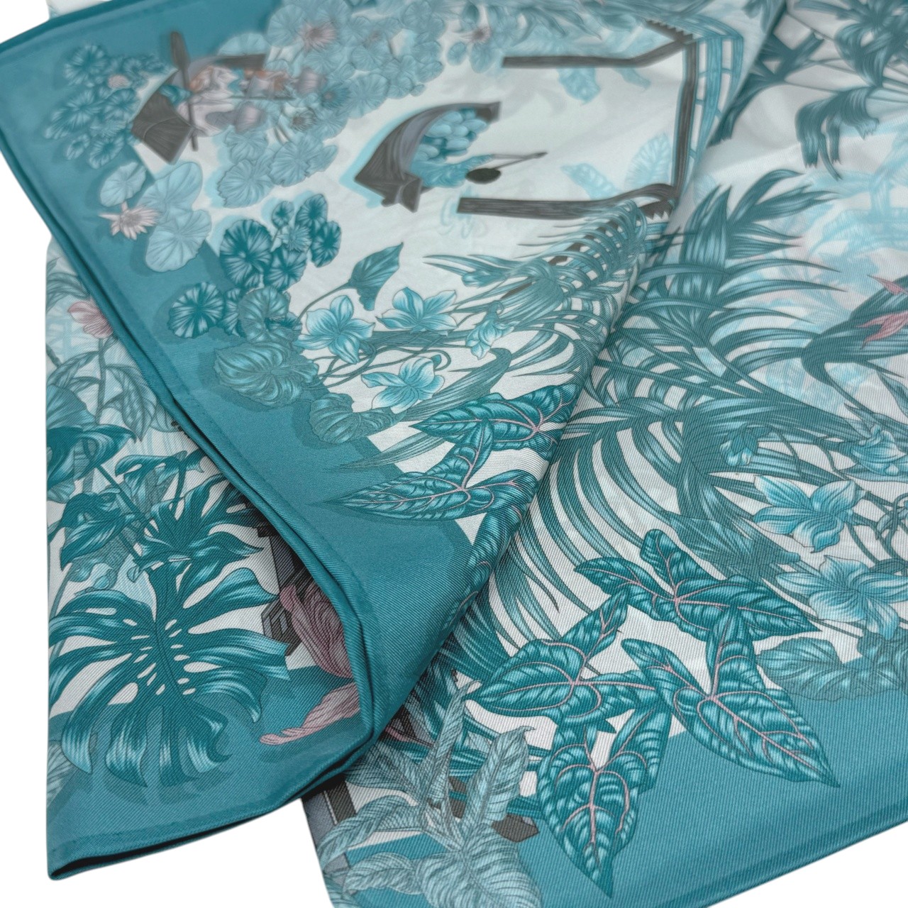 ジムトンプソンスカーフ(Jim Thompson scarf)-RWQAV_2000002601_DAMNOEN_FLOATING_GNジムトンプソンスカーフ(Jim Thompson scarf)-RWQAV_2000002601_DAMNOEN_FLOATING_GN