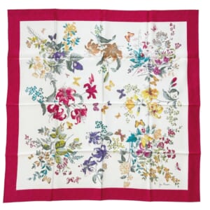 ジムトンプソンスカーフ(Jim Thompson scarf)-RWQAV_2000002601_FLORAL_BTY_PINK